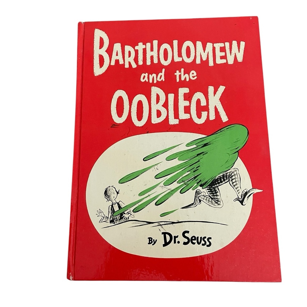 Dr Seuss Book Club RARE Vintage Hard Cover Bartholomew and the Oobleck 1949